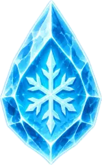 Ice element stone