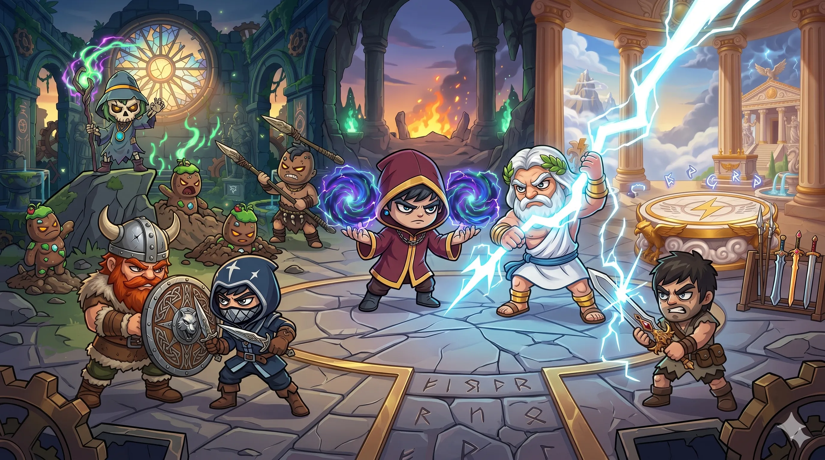 HeroBond — the seven heroes