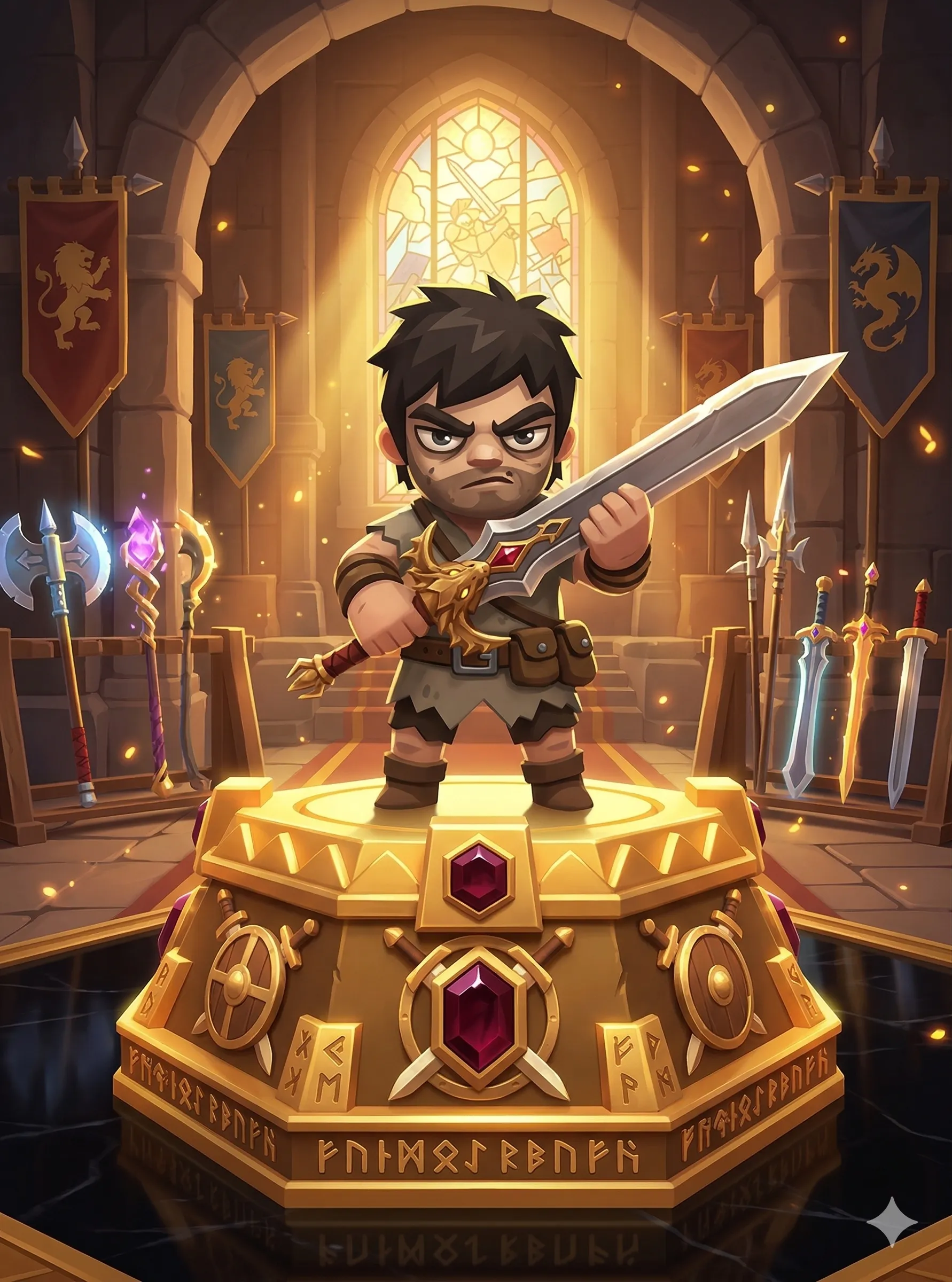 Warrior — Frontline duelist